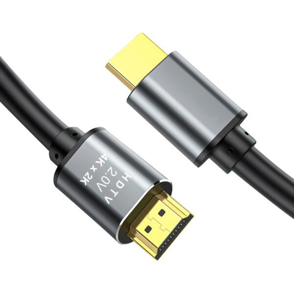 4K 60Hz HDMI Cable 1.5M Gold Plated Mobile TV Video Wire HDMI Kabel 3D Compatible with Stock Packaging