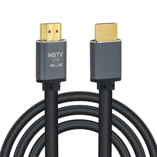 Factory Supply High-Speed Copper Conductor HDMI Cable Nylon Braided 4K Ethernet 3D 1080P 8K Audio Cables HD TV Applications