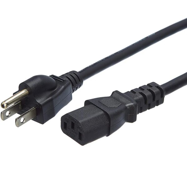 SIPU 16AWG 3 prong computer monitor rice cooker us plug power cable cord in 10ft