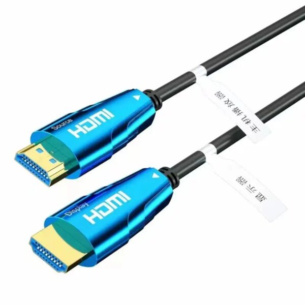 SIPU 4K 60Hz 18Gbps Coaxial Fiber Optic HDMI Cable PVC 10M 15M 20M 30M 50M 100M Audio Video Cables Stocked PS4 Projector Use
