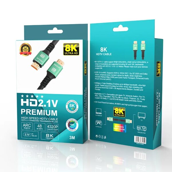 SIPU CE Hdmi To Hdmi Cable Support 3D 8K High Speed Hdmi Cable