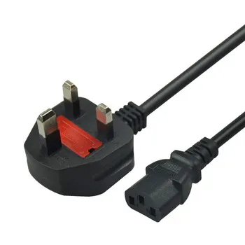 SIPU Custom universal british power king electrical extension uk ac power cord with plug power cords & extension cords