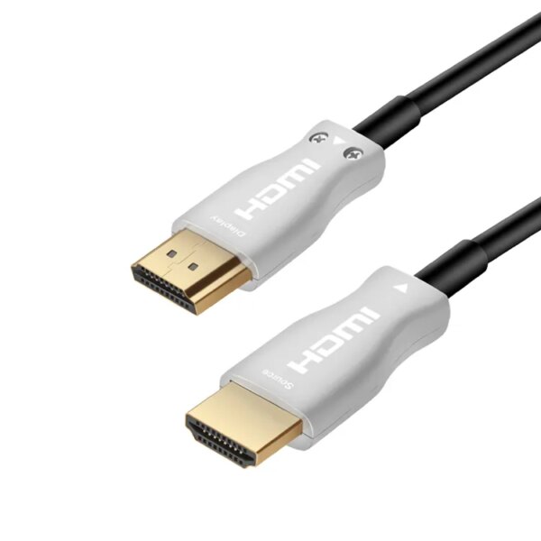 SIPU Hot Sale 4K/1080p 3D HDMI Fiber Optic Coaxial Cable with PVC Jacket Foil Shielding Copper Conductor for Projector