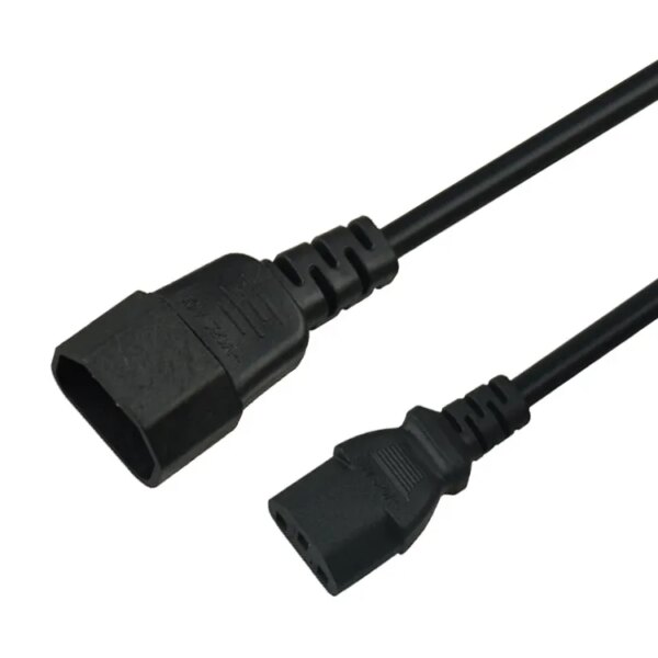 SIPU IEC C13 to C14 power extension cable male to female ac power cord with AU EU US UK plugs for Consumer Electronics