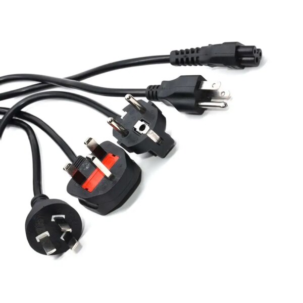 SIPU multiple types power cord for personal computer high quality and safety power cable